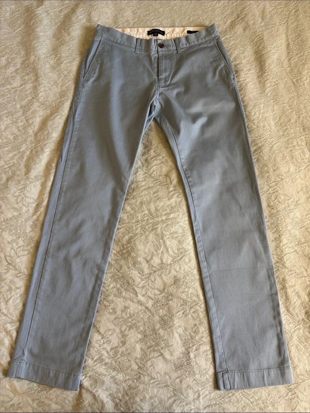 J. Crew Men's Light Blue Chino Pants